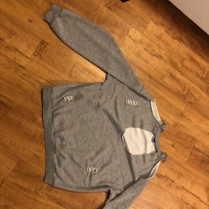 Over sized trendy sweater